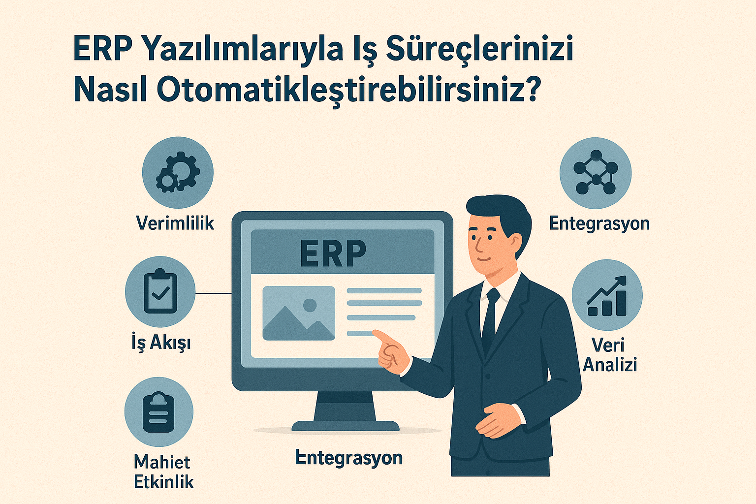 Tam Kapsamlı Rehber: ERP Yazılımlarıyla İş Süreçlerinizi Otomatikleştirmenin 7 Ana Yolu ve Faydaları